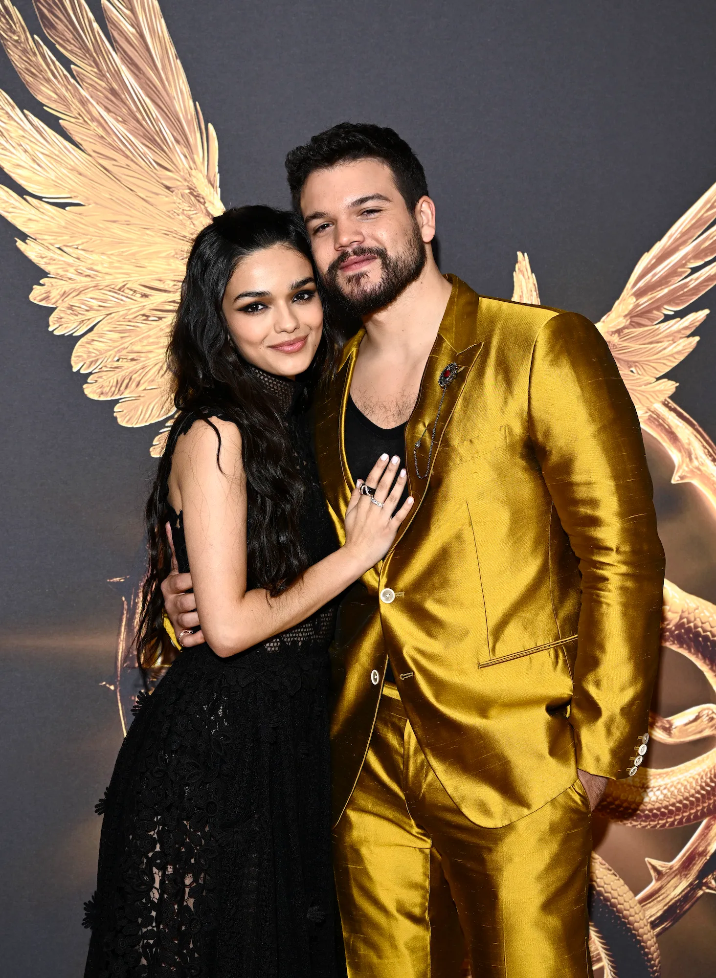 Rachel Zegler and Josh Andres Rivera Pass Notes on Hunger Games Set