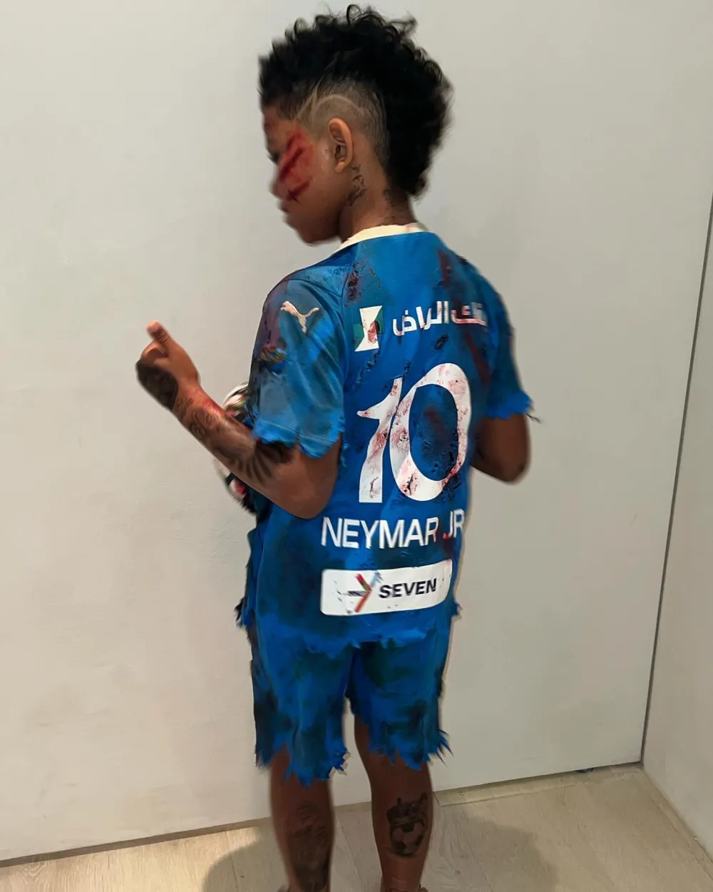 Saint West Gets Dramatic Haircut