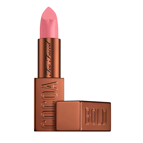 Too Faced Cocoa Bold Cream Lipstick in Chocolate Chip Mocha Nude