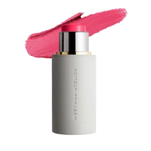 Westman Atelier Baby Cheeks Lip + Cheek Cream Blush Stick in Nude Peach