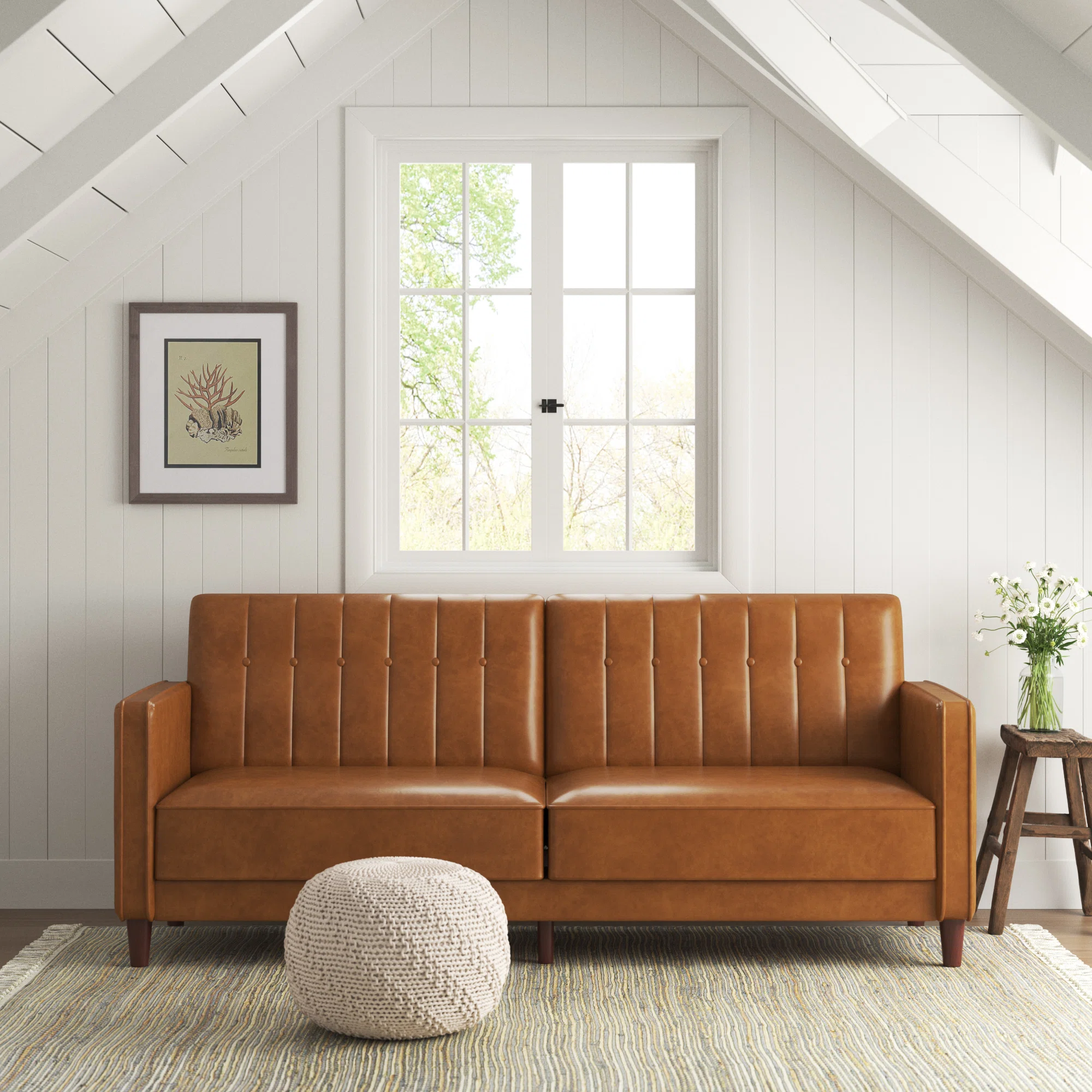 Wayfair Leather Couch