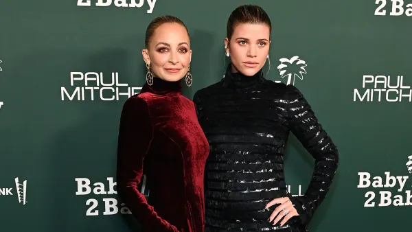 Sisters Nicole Richie and Sofia Richie Make Rare Red Carpet Appearance at Baby2Baby Gala