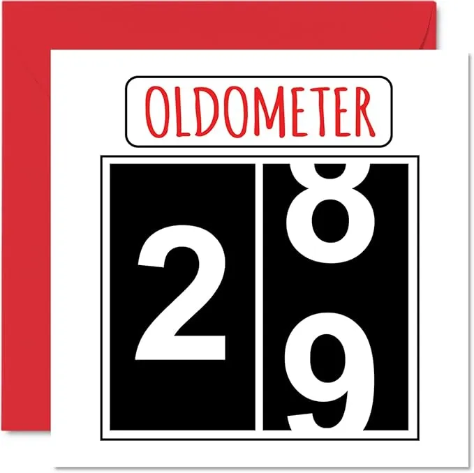 Stuff4 Oldometer Birthday Card