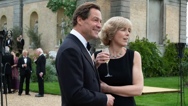 Prince Charles and Camilla in 'The Crown' season 6