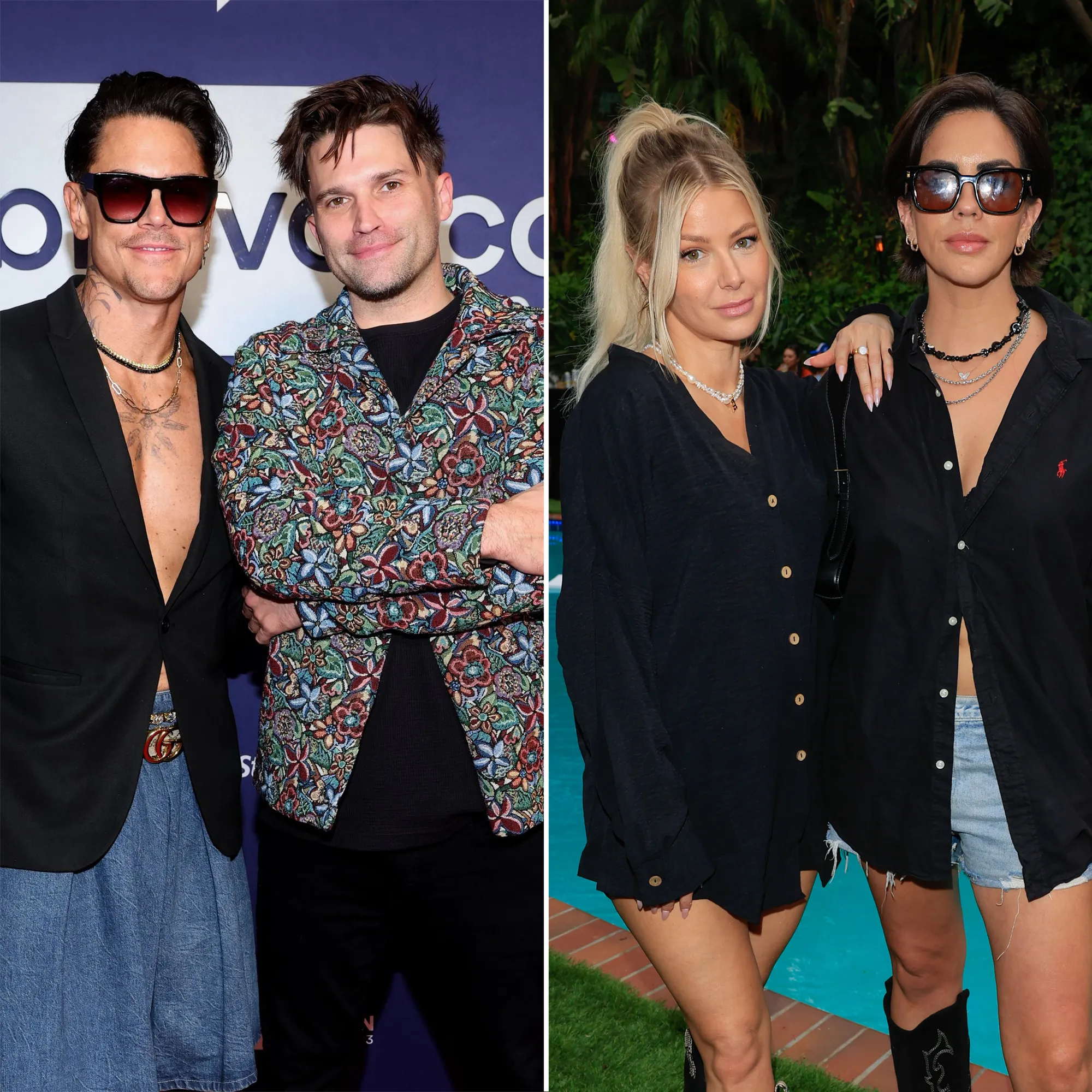 Tom Sandoval and Tom Schwartz on Reuniting With Exes Ariana and Katie