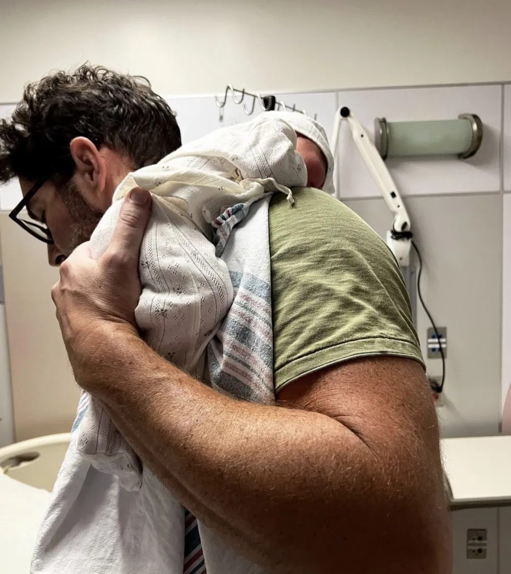 Tom Ellis baby November 2023