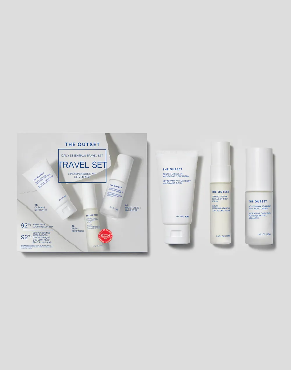 The Outset travel set