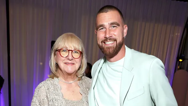 Travis Kelce’s Mom Donna Kelce Is Cheered on Plane as She Flies to Chiefs Game in Germany