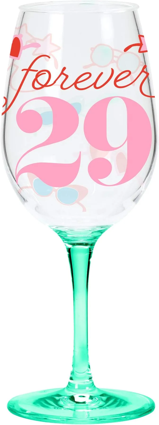 X&O Paper Goods Acrylic Wine Glass