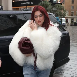 Dua Lipa in London on November 8, 2023.