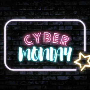 Cyber Monday Neon Lights