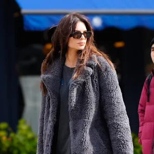 Emily Ratajkowski in New York City on November 1, 2023.