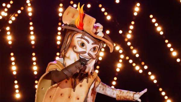 Ashley Parker Angels Fitness Routine Helped With Very Heavy Smore Costume on The Masked Singer