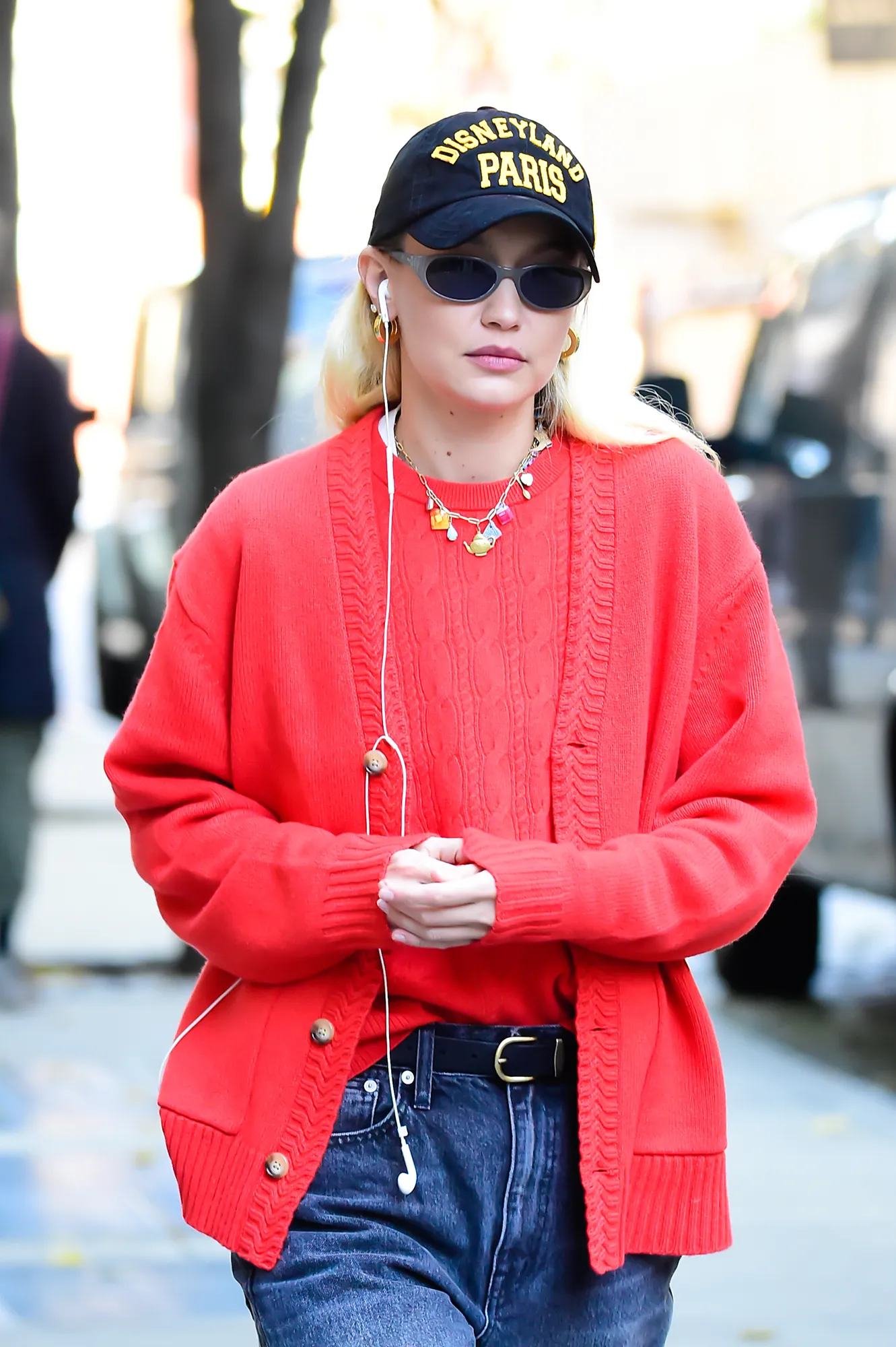 Gigi Hadid in NYC on November 3, 2023.