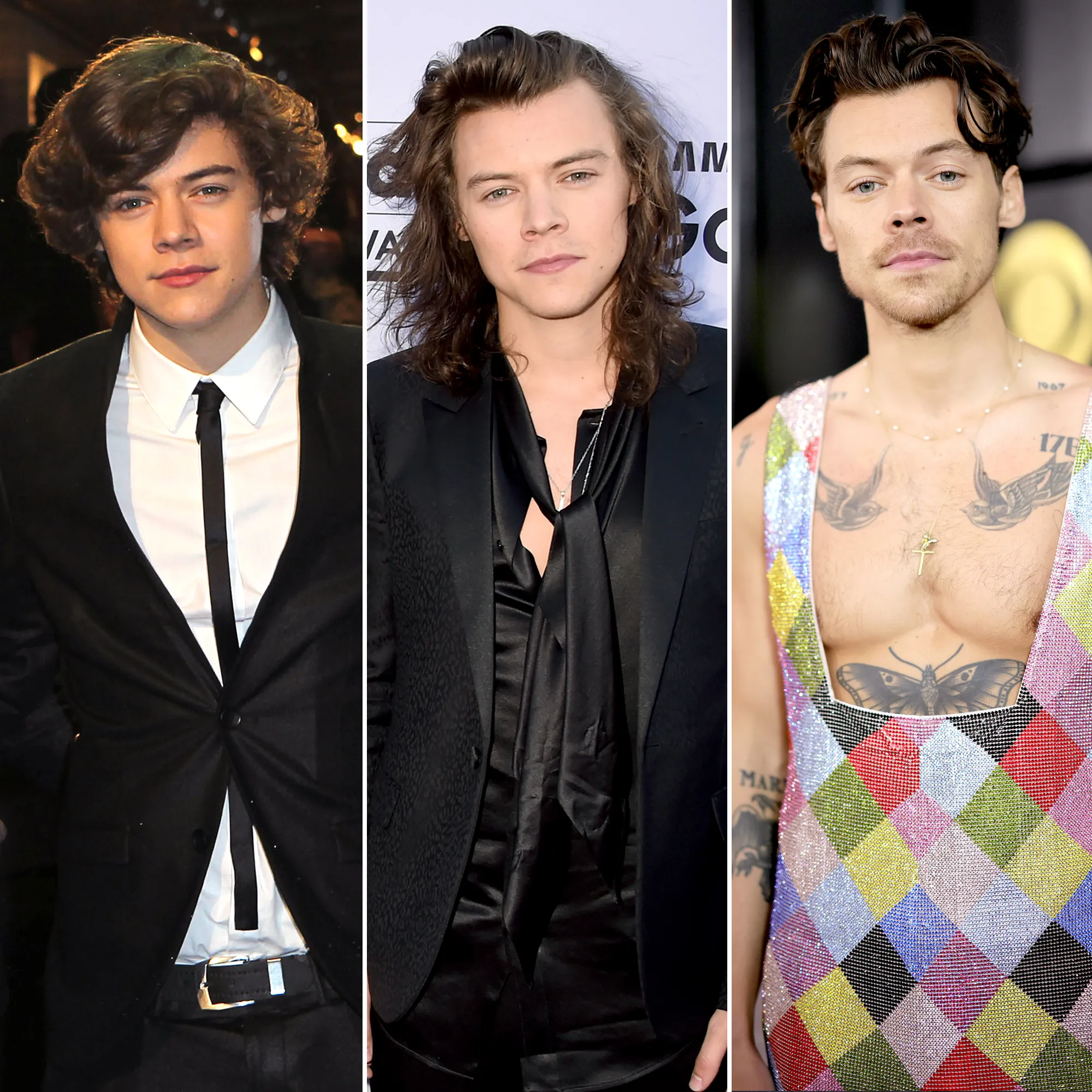 Harry Styles&rsquo; Hair Evolution: From Floppy Boyband Curls to Sexy Long Locks
