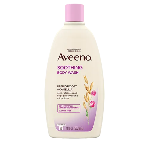 Aveeno Soothing Body Wash Prebiotic Oat + Camellia