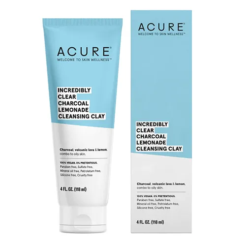 Acure Incredibly Clear Charcoal Lemonade Cleansing Clay&nbsp;