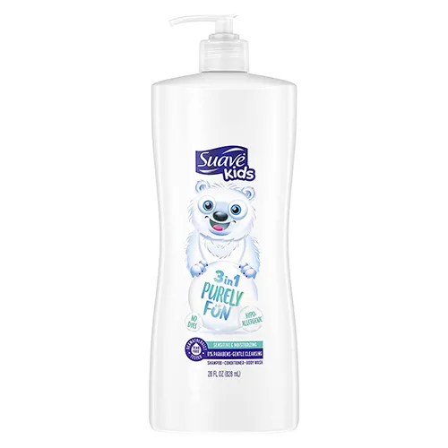 Suave Kids 3-in-1 Shampoo Conditioner Body Wash
