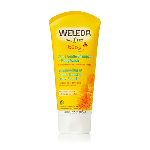Weleda Baby Calendula 2-in-1 Gentle Shampoo and Body Wash