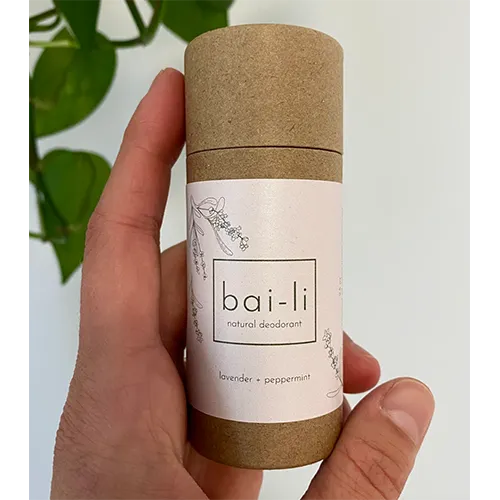 Bai Li Lavender and Peppermint Natural Deodorant