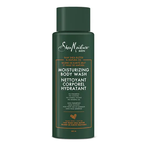 SheaMoisture Men Raw Shea Butter and Mafura Oil Moisturizing Body Wash