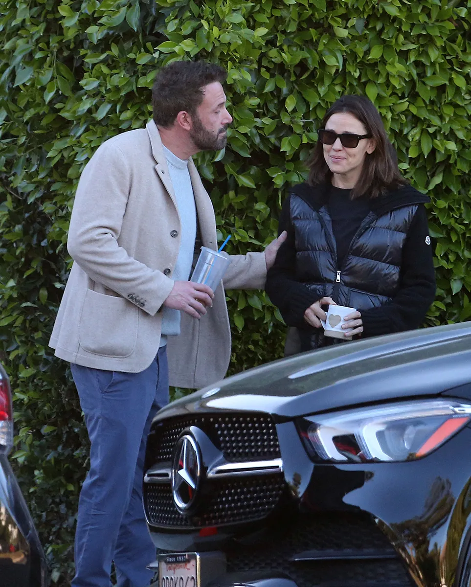 Ben Affleck and Jennifer Garner in Los Angeles On October 31, 2023.