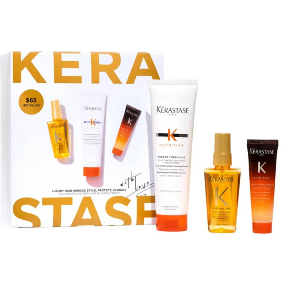 K&eacute;rastase hair set