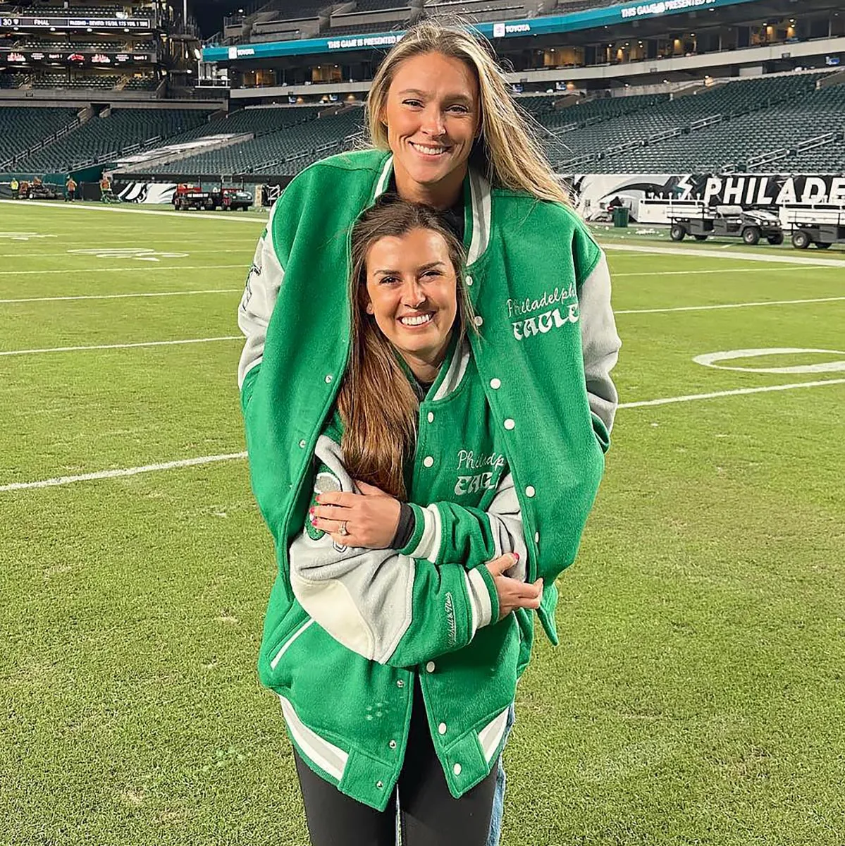 Fellow Eagles Wife Mocks 'National Treasure' Kylie Kelce's Packing Skills After Chiefs Game