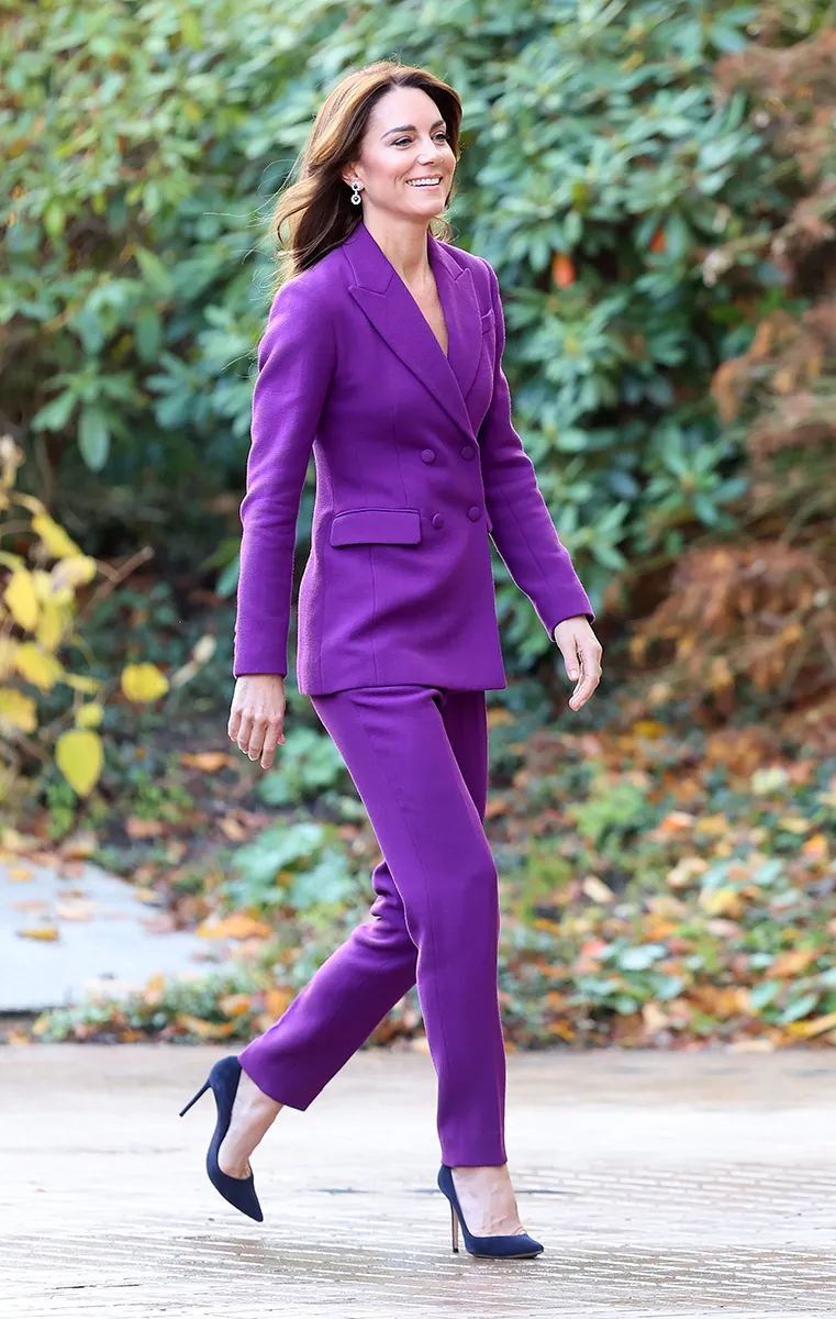 Princess Kate arriving at the Shaping Us National Symposium at the Design Museum in London on November 15, 2023.