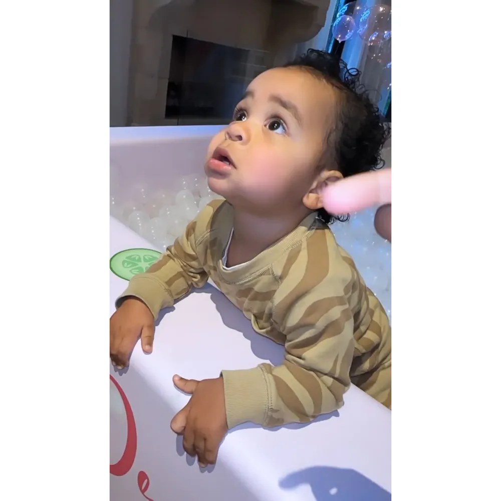 Rob Kardashian Points Out Lookalike Nephew Tatum's &lsquo;Chubby Cheeks&rsquo; During Dream's Birthday Party