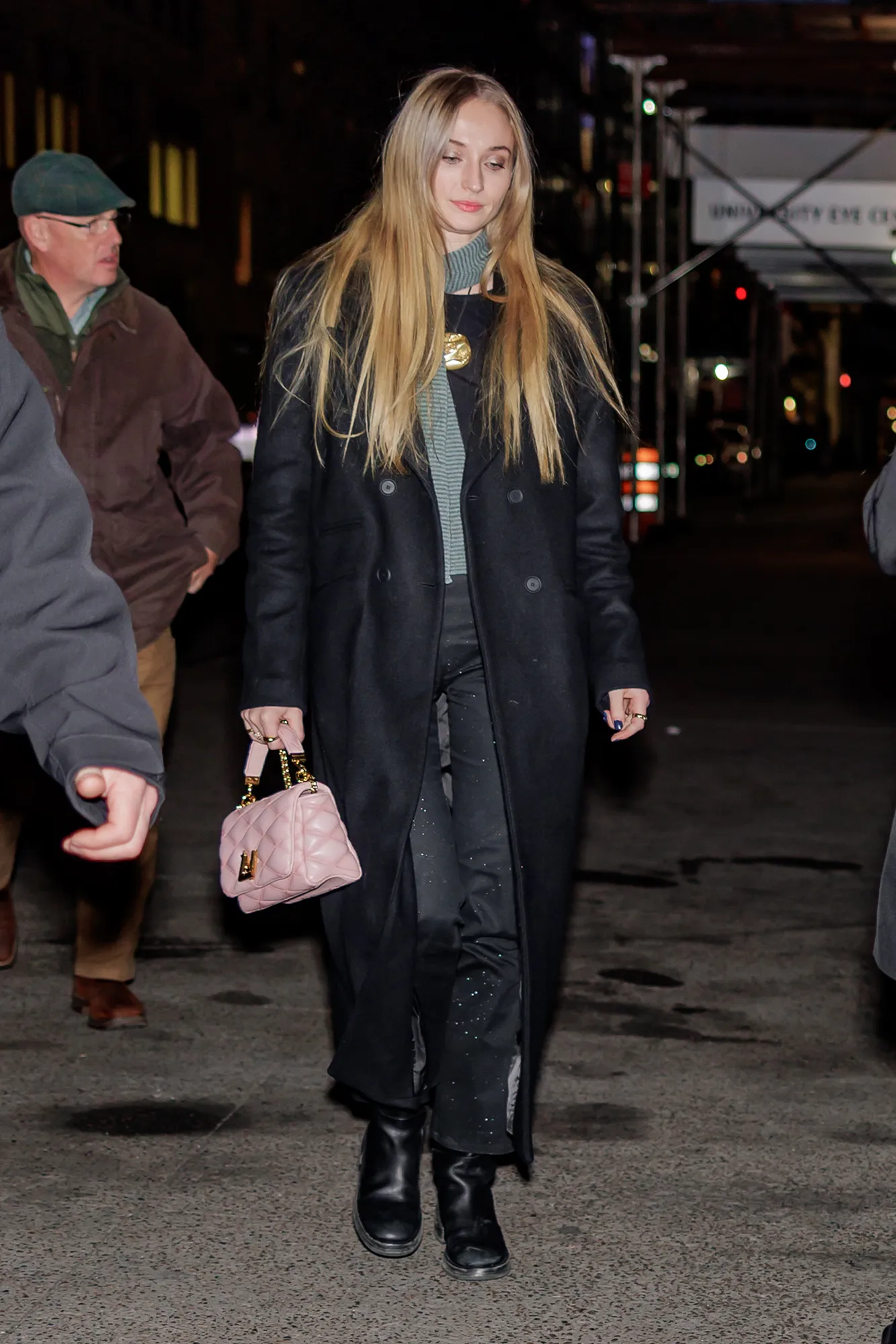 Sophie Turner in NYC on November 12, 2023.