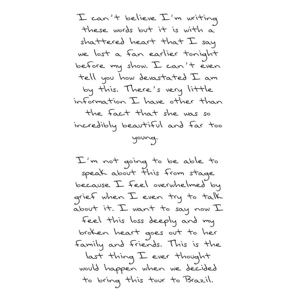 Taylor Swift Is 'Overwhelmed by Grief' Learning 23-Year-Old Brazilian Fan Died Before 'Eras' Concert