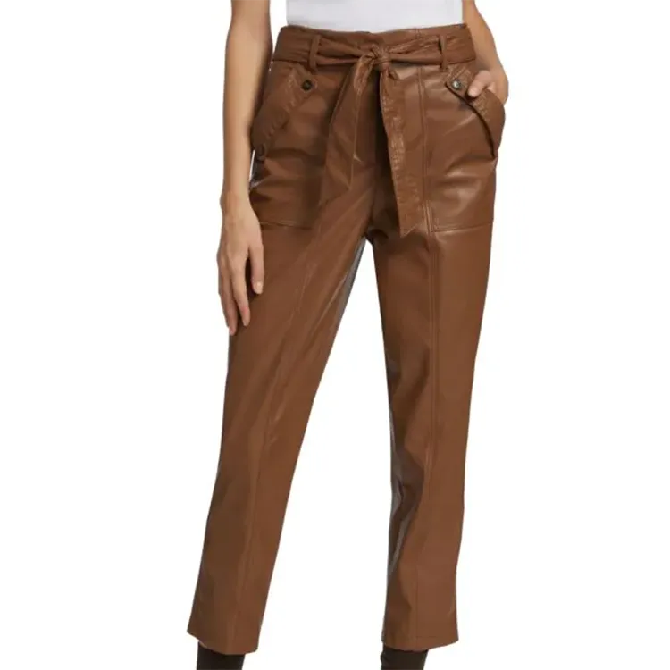 vegan leather pants
