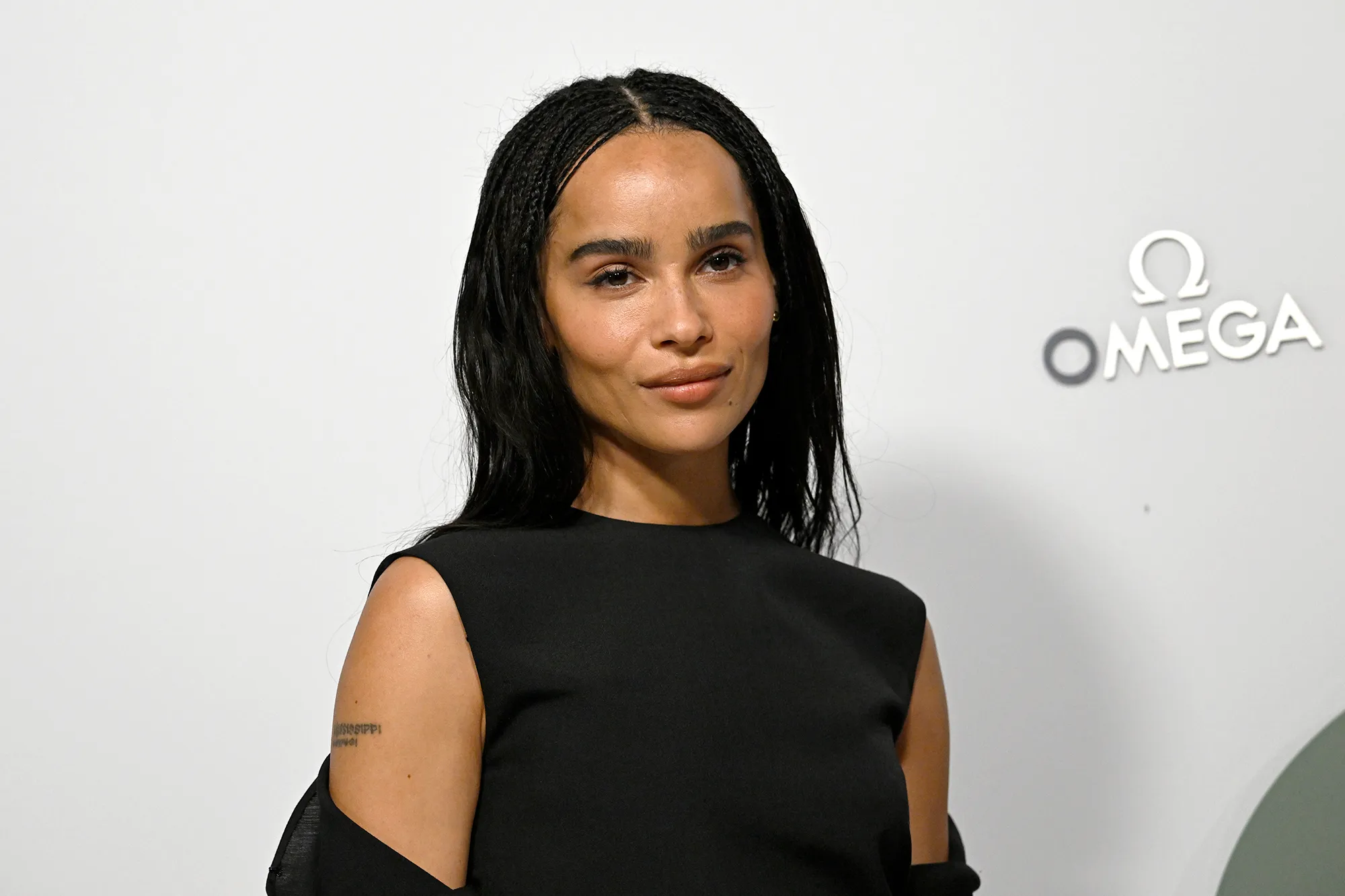 Zoë Kravitz at the Omega Aqua Terra Shades, International Launch Event in London on March 22, 2023.