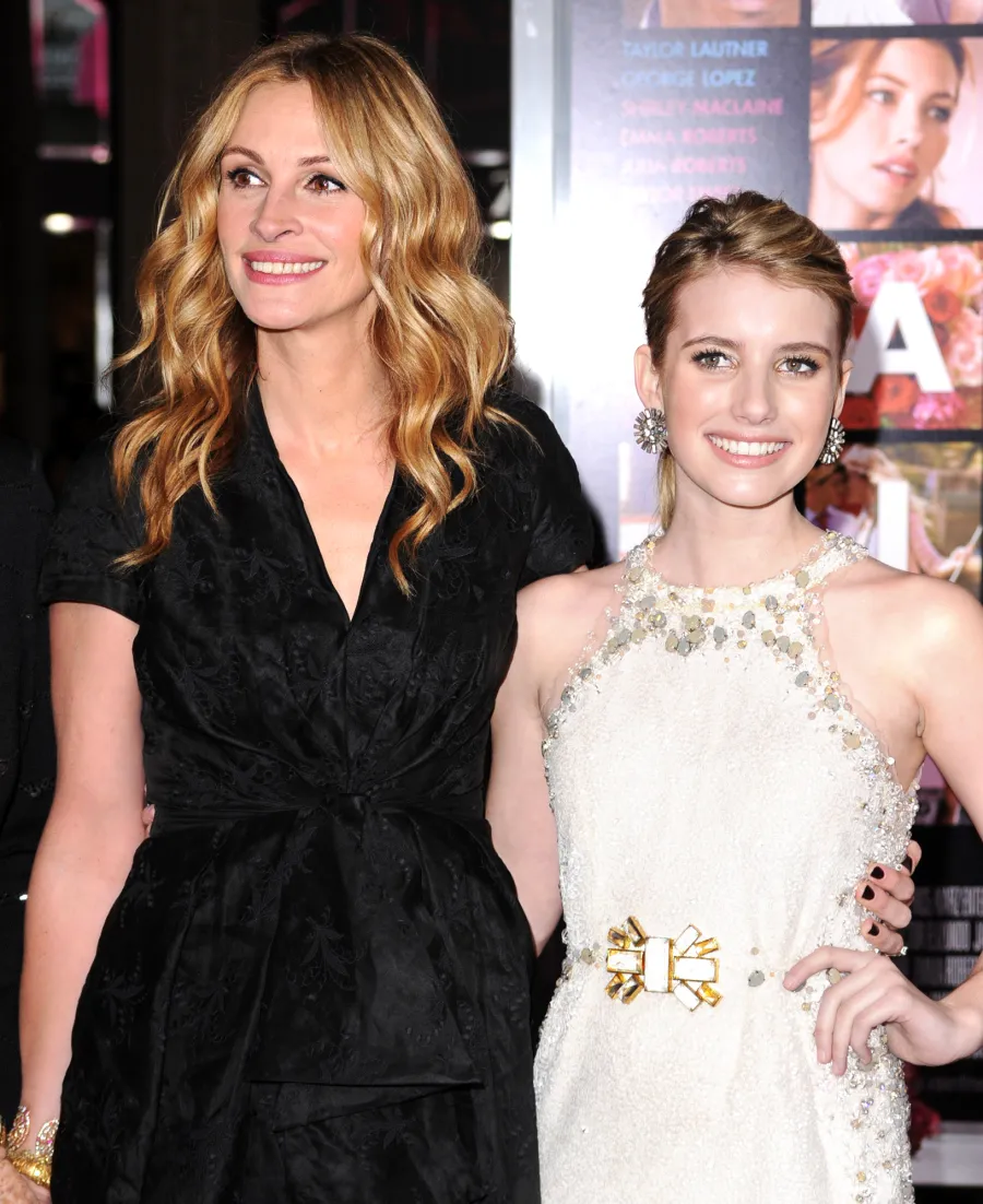 Unexpected Celebrity Family Connections and Relations Julia Roberts and Emma Roberts