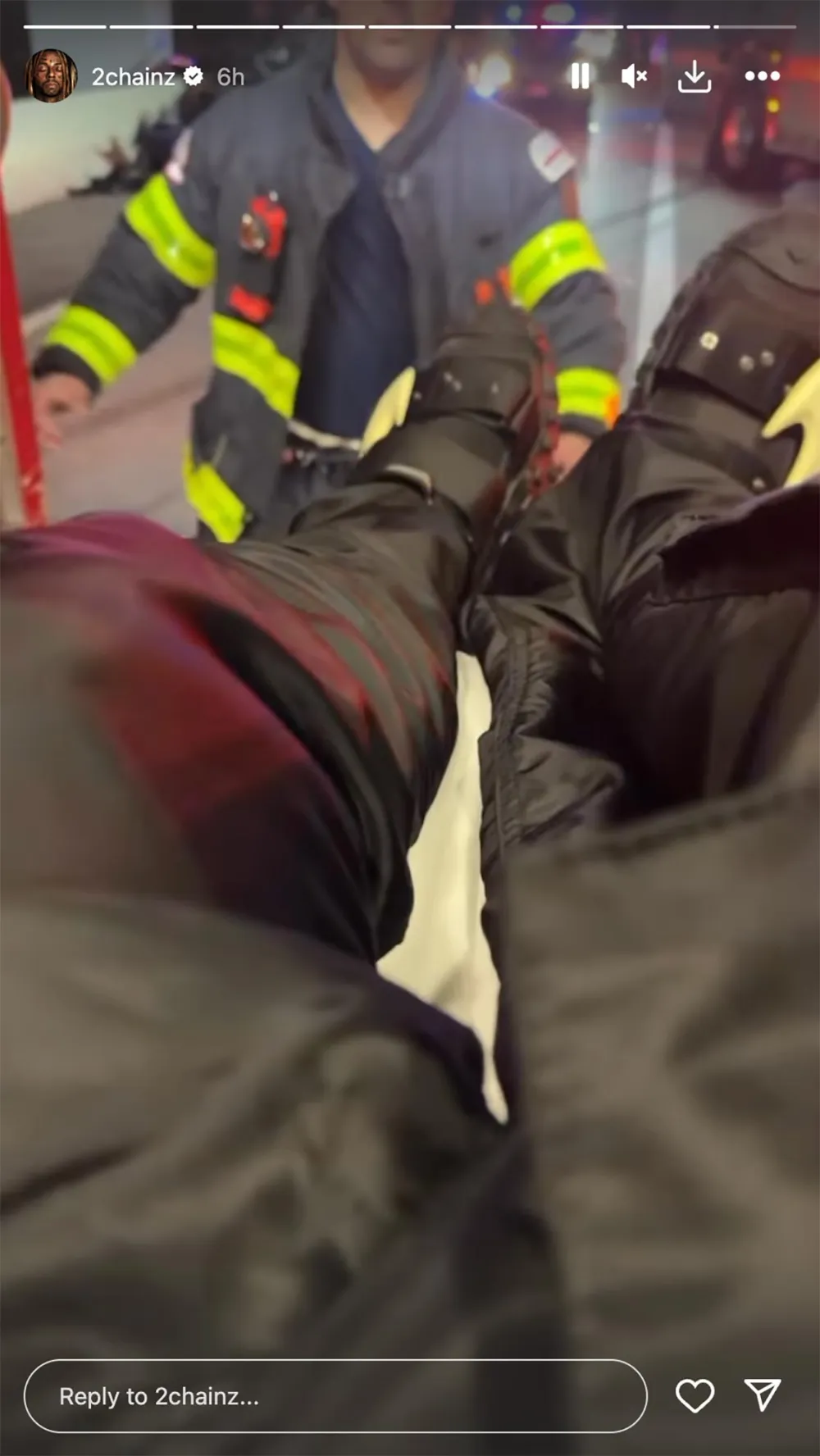 2 Chainz Taken to Hospital After Car Crash in Miami Rapper Shares Footage From Incident