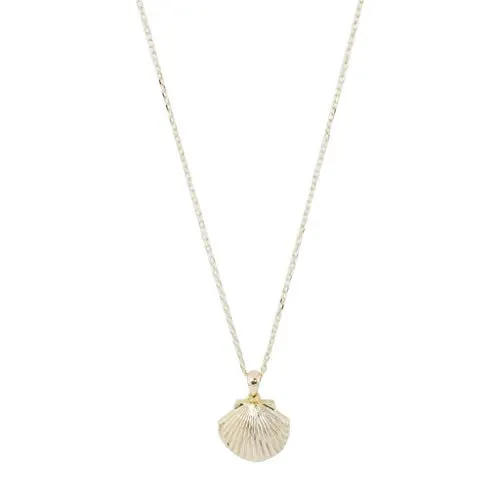 HONEYCAT Shell Locket Necklace in Gold, Rose Gold, or Silver | Minimalist, Delicate Jewelry (Gold)