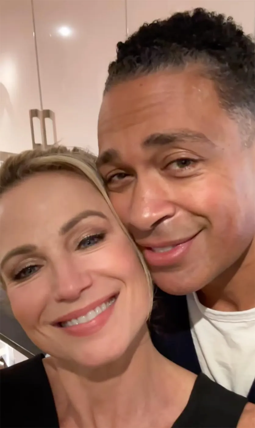 Amy Robach Reflects on Year with TJ Holmes Two People Who Found a Way to Dance During the Storm