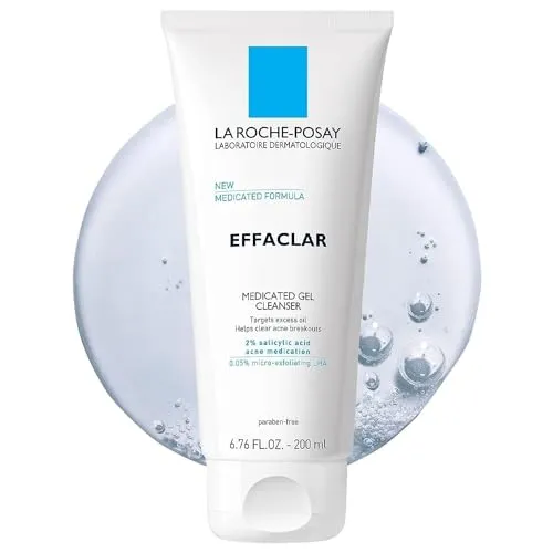 Best Overall With Salicylic Acid: La Roche Posay Effaclar Medicated Acne Face Wash