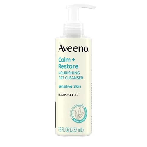 Best Budget for Sensitive Skin: Aveeno Calm + Restore Nourishing Oat Cleanser