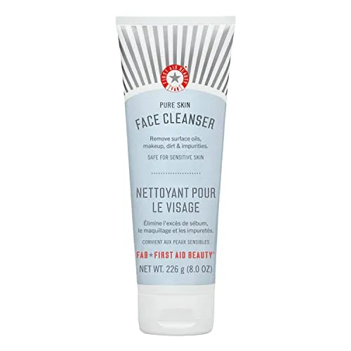 Best for Inflammation: First Aid Beauty Pure Skin Face Cleanser