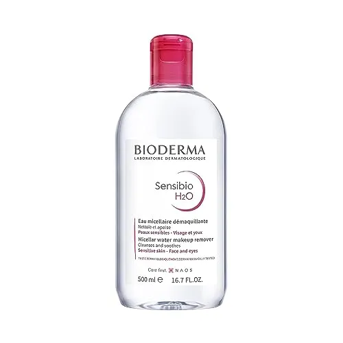 Best Oil-Free Makeup Removal: Bioderma Sensibio Micellar Water
