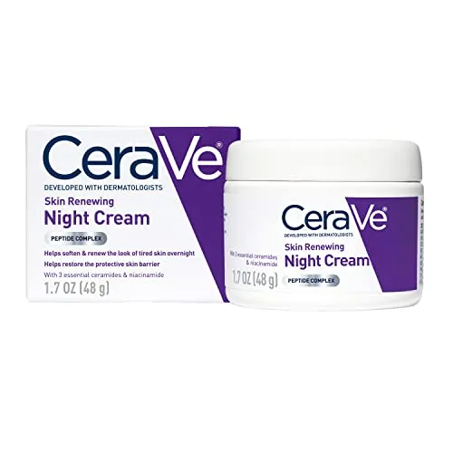 Best for Oily Skin: CeraVe Skin Renewing Night Cream