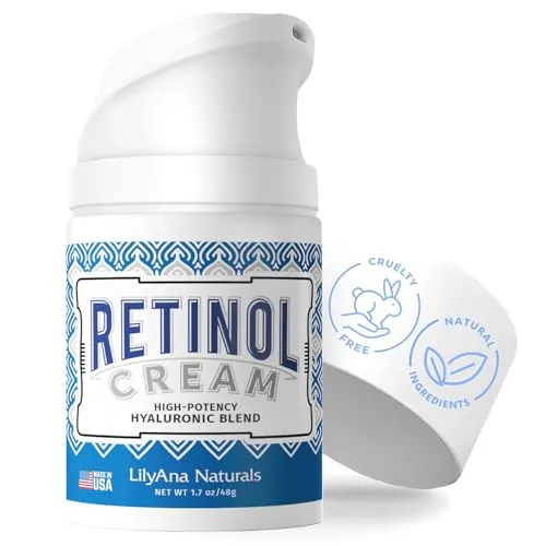 Best for Face and Neck: LilyAna Naturals Retinol Cream