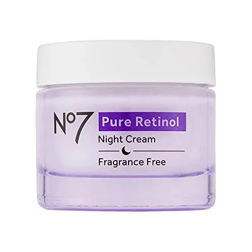 Best for Smoothness: No7 Pure Retinol Night Cream