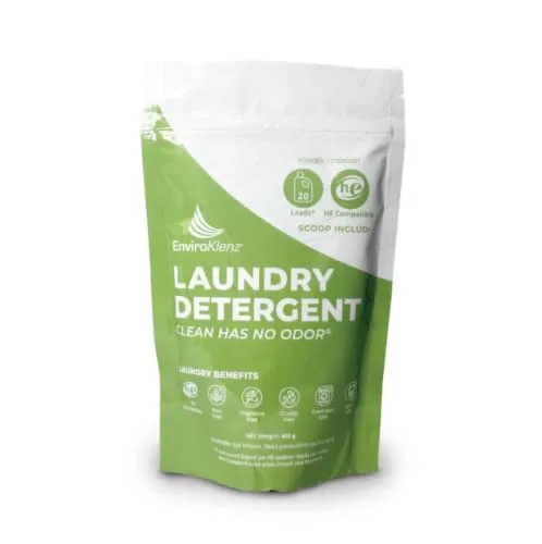 Best Powder: EnviroKlenz Unscented Powder Laundry Detergent