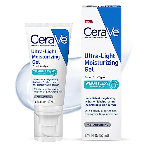 Best Budget for Oily Skin: CeraVe Ultra Light Moisturizing Gel
