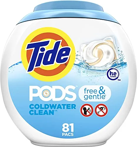 Best Runner-Up Pods: Tide Pods Free & Gentle Liquid