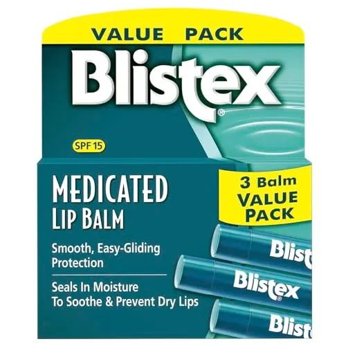 Best for Chapped Lips: Blistex Medicated Lip Balm SPF 15