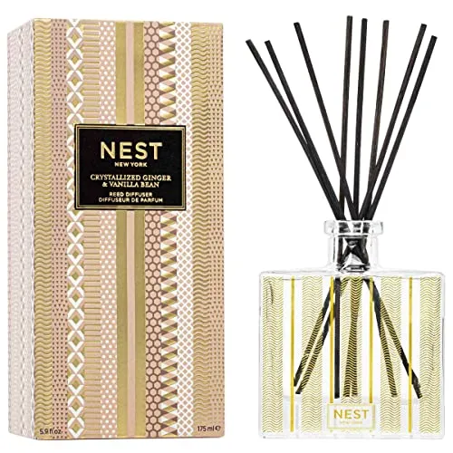 NEST Fragrances Crystallized Ginger & Vanilla Bean Reed Diffuser